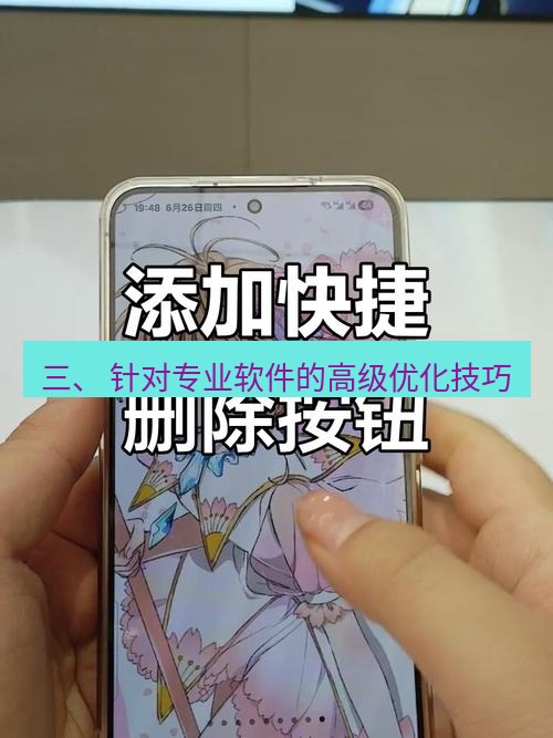 截图工具 三、 针对专业软件的高级优化技巧