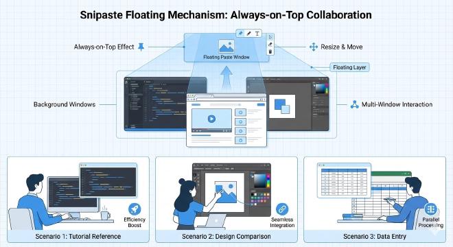 贴图悬浮功能核心机制展示