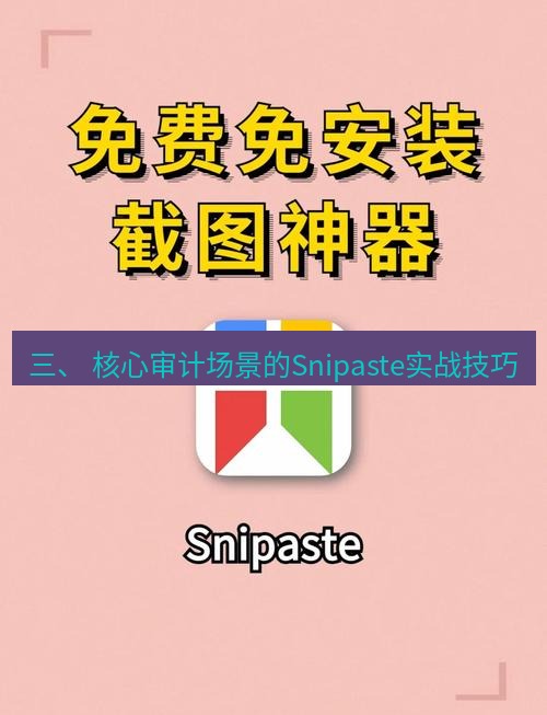 截图工具 三、 核心审计场景的Snipaste实战技巧