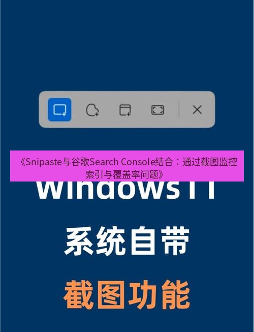 截图工具 《Snipaste与谷歌Search Console结合：通过截图监控索引与覆盖率问题》