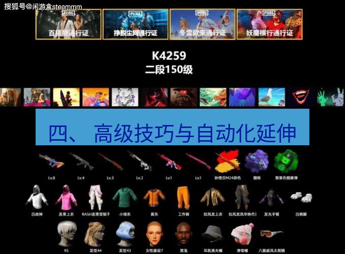 截图工具 四、 高级技巧与自动化延伸