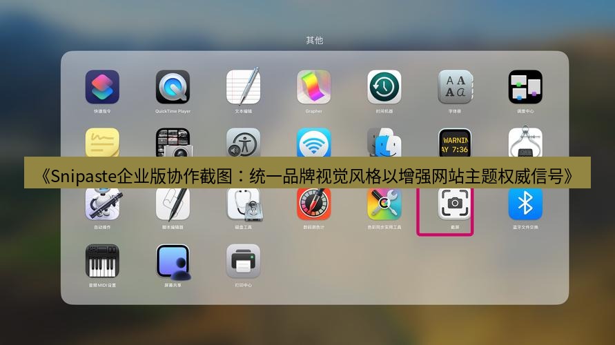 截图工具 《Snipaste企业版协作截图：统一品牌视觉风格以增强网站主题权威信号》