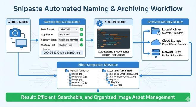 自动化命名与归档工作流