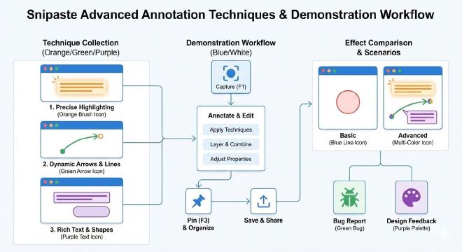 高级标注技巧与演示工作流