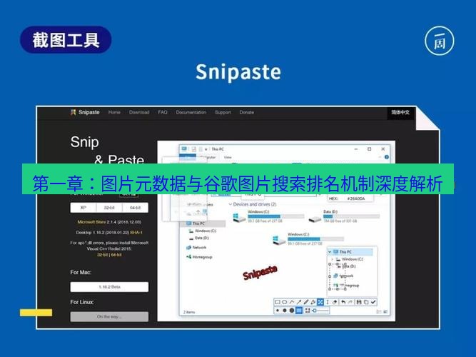 截图工具 第一章：图片元数据与谷歌图片搜索排名机制深度解析