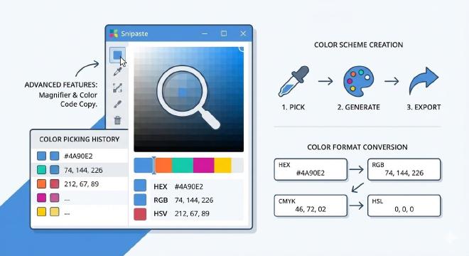 取色器进阶功能与操作界面