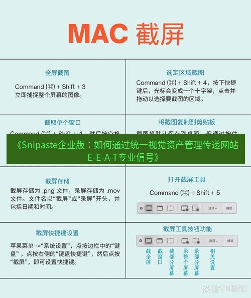 截图工具 《Snipaste企业版：如何通过统一视觉资产管理传递网站E-E-A-T专业信号》