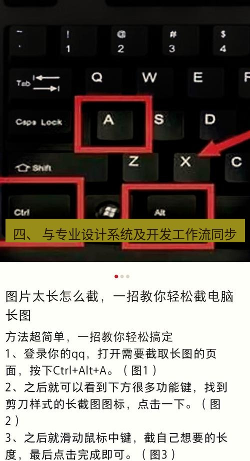 截图工具 四、 与专业设计系统及开发工作流同步