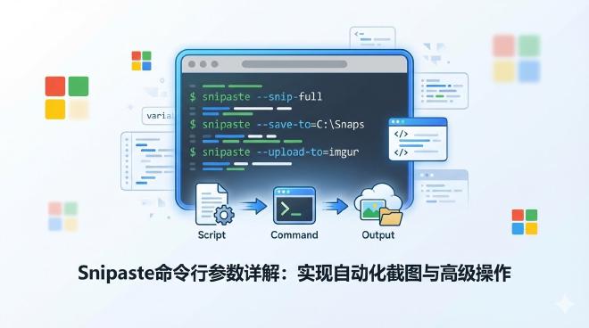 snipaste命令行参数