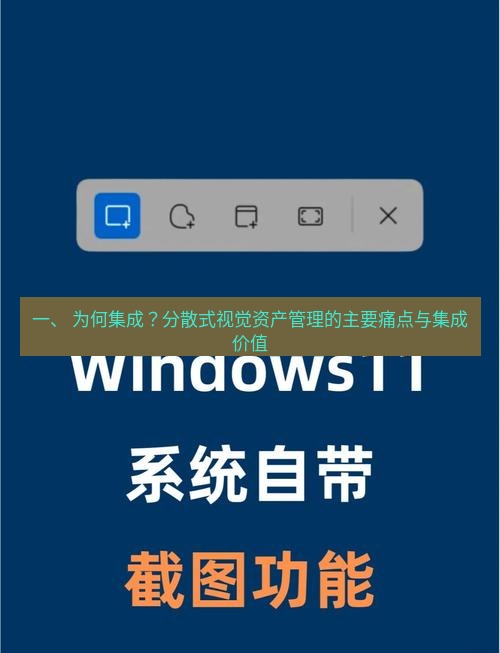 截图工具 一、 为何集成？分散式视觉资产管理的主要痛点与集成价值