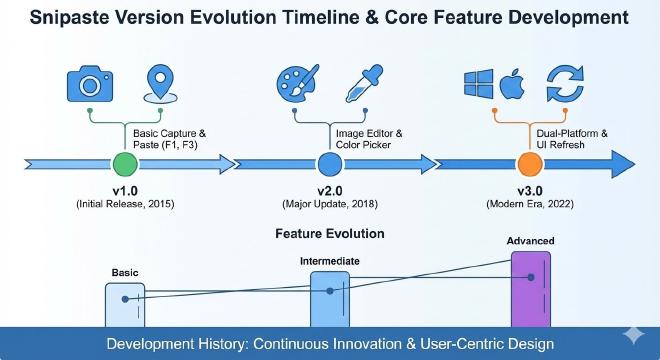 版本演进时间线与核心功能发展