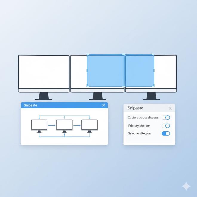 多显示器截图环境配置