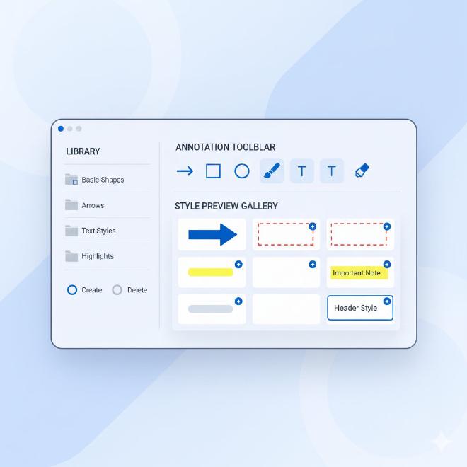 个人标注库创建与管理界面