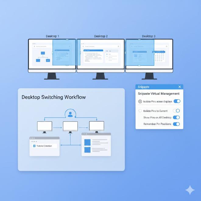 Windows虚拟桌面与贴图集成概览