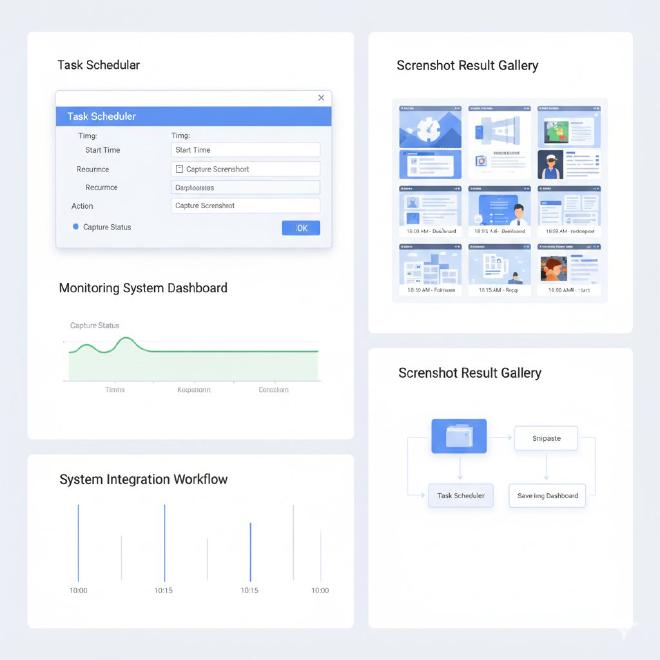 定时截图与监控系统应用场景