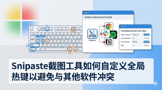 Snipaste全局热键自定义