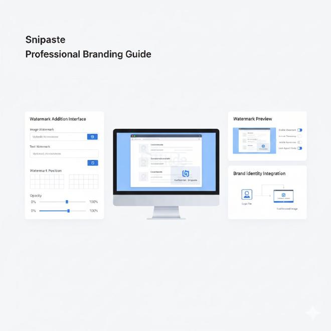 水印添加与品牌标识配置