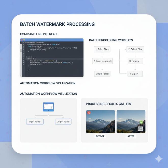 自动化批量处理与命令行应用