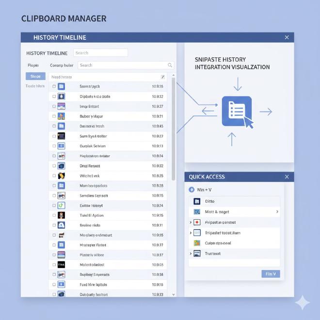 剪贴板增强工具与Snipaste集成