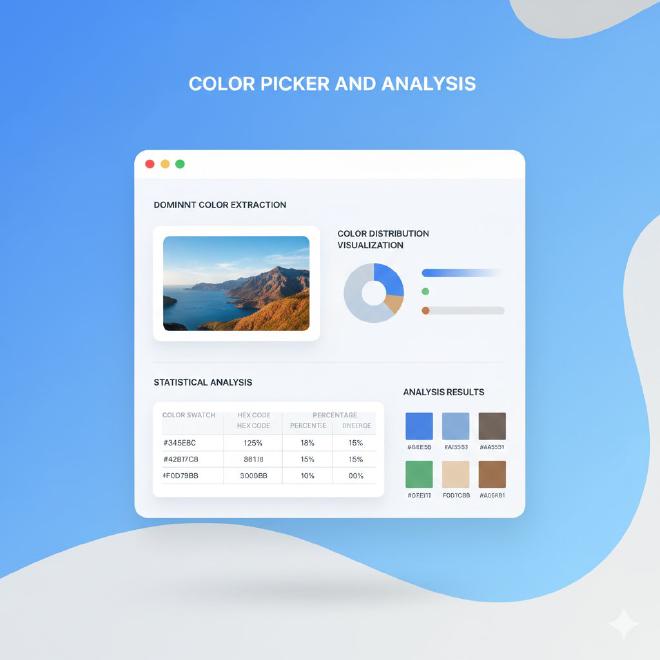 图片色彩分析与主色调提取