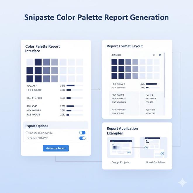 色板报告生成与应用