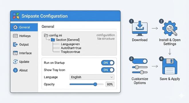 自定义设置界面与配置流程