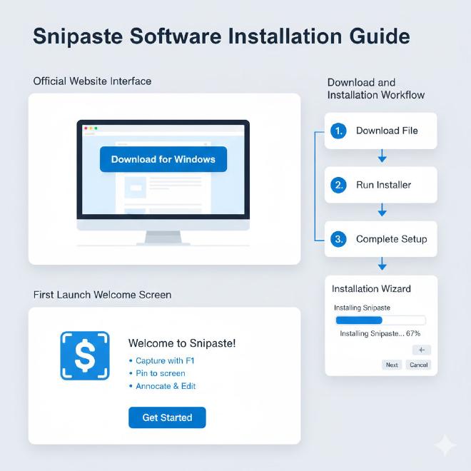 Snipaste下载与安装流程