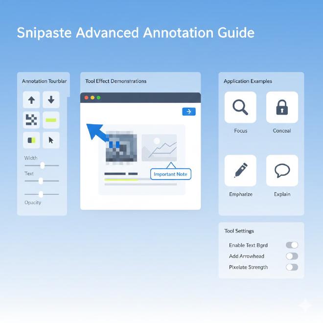 高级标注工具界面与功能展示