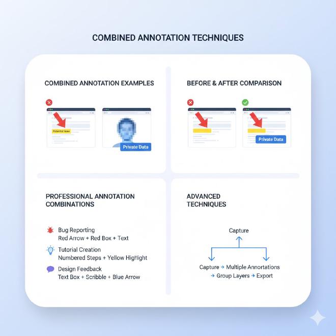 组合标注技巧与实战案例