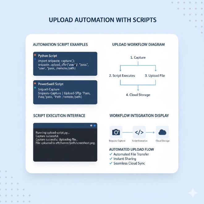 自动化脚本与上传集成
