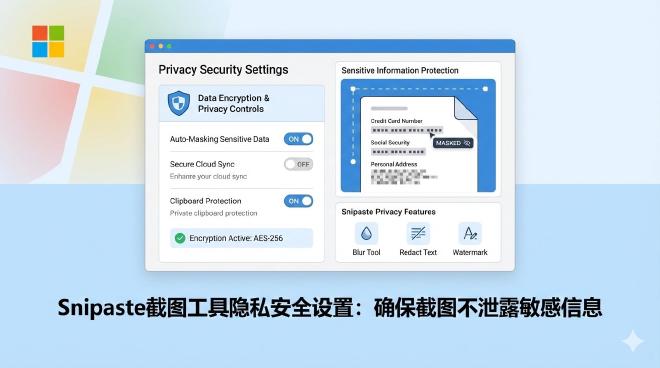 snipaste截图工具隐私安全设置