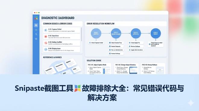 Snipaste故障排除