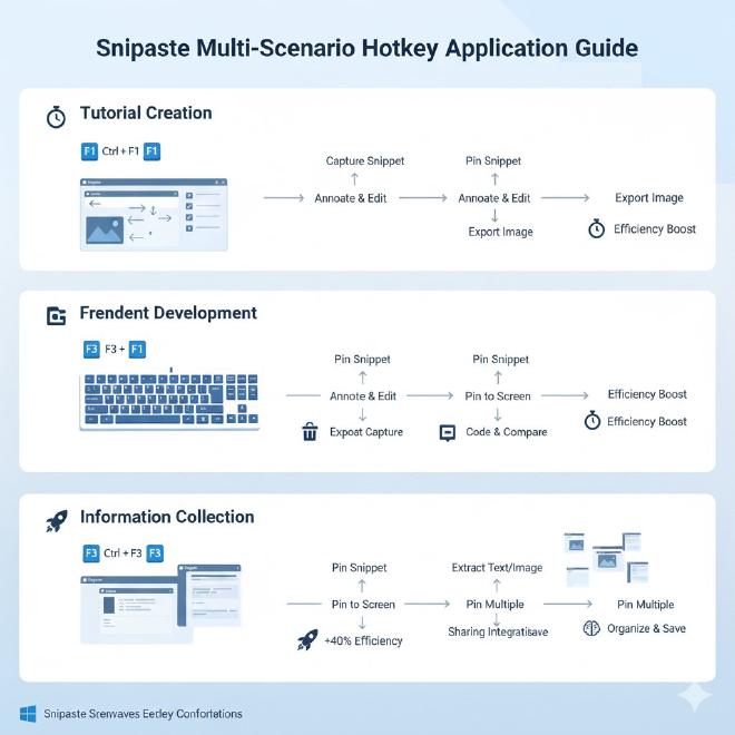 多场景快捷键组合应用指南